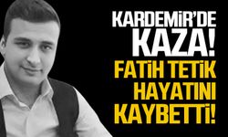 KARDEMİR'de kaza! Fatih Tetik hayatını kaybetti!