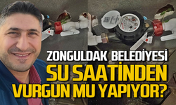 Zonguldak Belediyesi su sayacı vurgun mu yapıyor? Vatandaş isyanda!
