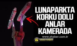 Devrek'te lunaparkta korku dolu anlar kamerada!