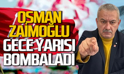 Osman Zaimoğlu'ndan gece yarısı bombardımanı!