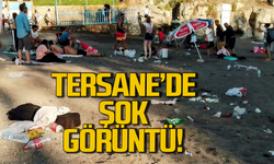 Tersane ve Orta Kapuz plajından şok görüntüler!