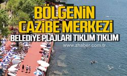 Kdz. Ereğli'de belediye plajları tıklım tıklım!