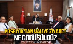 Halil Posbıyık'tan Vali Hacıbektaşoğlu’na ziyaret! Ne görüşüldü?