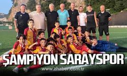 Kozlu'da şampiyon SARAYSPOR...