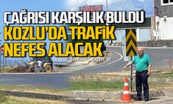 Erkmen'in çağrısı karşılık buldu! Kozlu'da trafik nefes alacak!