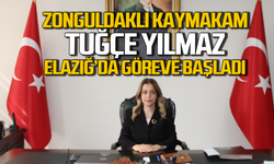 Zonguldaklı Tuğçe Yılmaz Elazığ Ağın'a Kaymakam oldu