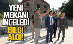 Vali yeni hizmet binasını inceledi: Yönetimle görüştü