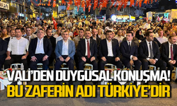 Osman Hacıbektaşoğlu'ndan duygusal konuşma! “Bu zaferin adı Türkiye’dir!