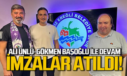 Ereğli Belediyespor yeniden Gökmen Başoğlu-Ali Ünlü dedi: İmzalar atıldı!