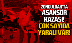 Zonguldak’ta asansör kazası: Çok sayıda yaralı var!