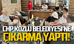 CHP Kozlu Belediyesi’ne çıkarma yaptı!