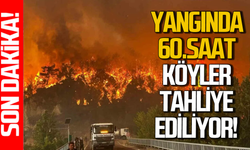 Karabük’te 60. saatine giren orman yangını sürüyor: Köyler boşaltılıyor!