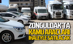 Zonguldak’ta kamu araçları satışa çıktı: 11 araç satılacak!