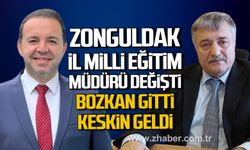 Zonguldak İl Milli Eğitim Müdürü değişti! Osman Bozkan gitti, Uygar Keskin geldi!