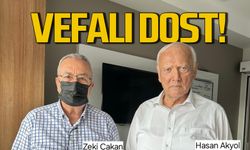 Zeki Çakan Hasan Akyol'u hastanede yalnız bırakmadı