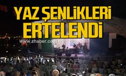 Kdz. Ereğli'de Yaz Şenlikleri ertelendi!