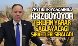 Zeytinlik Yasasında kriz büyüyor! Deniz Yavuzyılmaz teklifin yarar sağlayacağı şirketleri sıraladı!