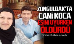 Zonguldak’ta cani koca eşini uyurken bıçaklayarak öldürdü!