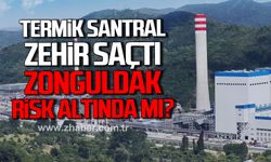 Termik Santral zehir saçtı! Zonguldak risk altında mı?