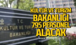Kültür ve Turizm Bakanlığı 795 sözleşmeli personel alacak