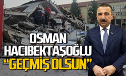 Zonguldak Valisi Osman Hacıbektaşoğlu'ndan geçmiş olsun mesajı!