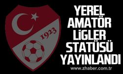 Yerel Amatör Ligler Statüsü yayınlandı