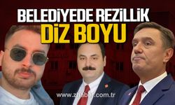 Zonguldak Belediyesi'nde rezillik diz boyu!