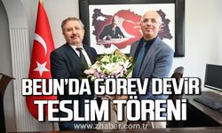 BEUN'da görev devir teslim töreni düzenlendi!
