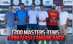 Çaycuma'da T200 Masters Tenis Turnuvası tamamlandı