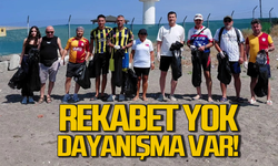 Filyos’ta buluştular: Sahada rekabet sahilde dayanışma!