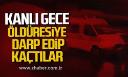 Çaycuma'da kanlı gece! Öldüresiye darp edip kaçtılar!