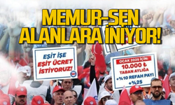 Memur-Sen Zonguldak'ta alanlara iniyor!