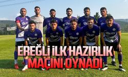 Ereğli ilk hazırlık maçını oynadı!