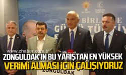 Bakan Ersoy; "Zonguldak’ın uluslararası yarıştan en yüksek şekilde faydalanması için çalışıyoruz"