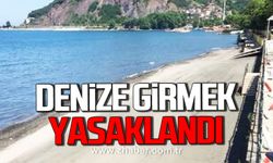 Kdz. Ereğli'de 13 Ağustos Çarşamba günü denize girmek yasaklandı!