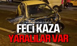 Kdz. Ereğli'de feci kaza! Yaralılar var!