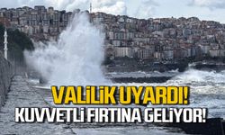Valilik uyardı! Kuvvetli fırtına geliyor!