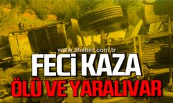 Kdz. Ereğli'de feci kaza! Ölü ve yaralı var!