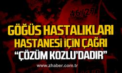Atakan Karali'den Göğüs Hastalıkları Hastanesi için çağrı!