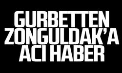 Gurbetten Zonguldak'a acı haber! Mehmet Kaya hayatını kaybetti