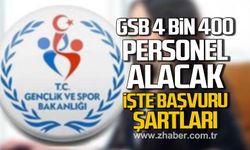 Gençlik ve Spor Bakanlığı 4 bin 400 sözleşmeli personel alacak!