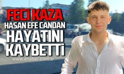 Kdz. Ereğli'de feci kaza! Hasan Efe Candan hayatını kaybetti!