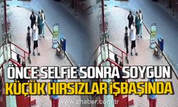 Zonguldak'ta küçük hırsızlar iş başında!