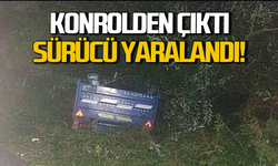 Alaplı’da kaza: Sürücü yaralandı!