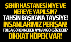 Şehir Hastanesi niye ve nereye yapılsın?