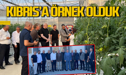 Çaycuma Sera OSB Kıbrıs'a örnek oluyor!