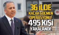 36 ilde kaçak gömen operasyonu! 495 kişi yakalandı!