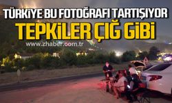 Türkiye bu fotoğrafı tartışıyor! Tepkiler çığ gibi!