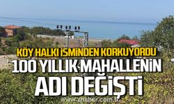Alaplı'da 100 yıllık mahallenin adı değişti!