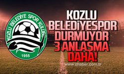 Kozlu Belediyespor durmuyor, 3 anlaşma daha!
